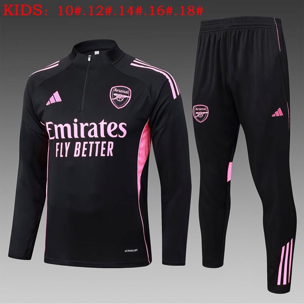 Ninos Sudadera De Training Arsenal 2026/27 Negro